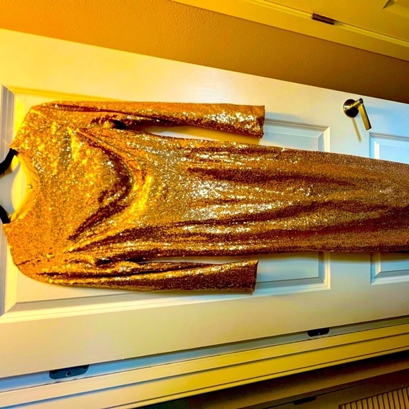 Worn once Sequence Long formal dress - Picture 2 of 4